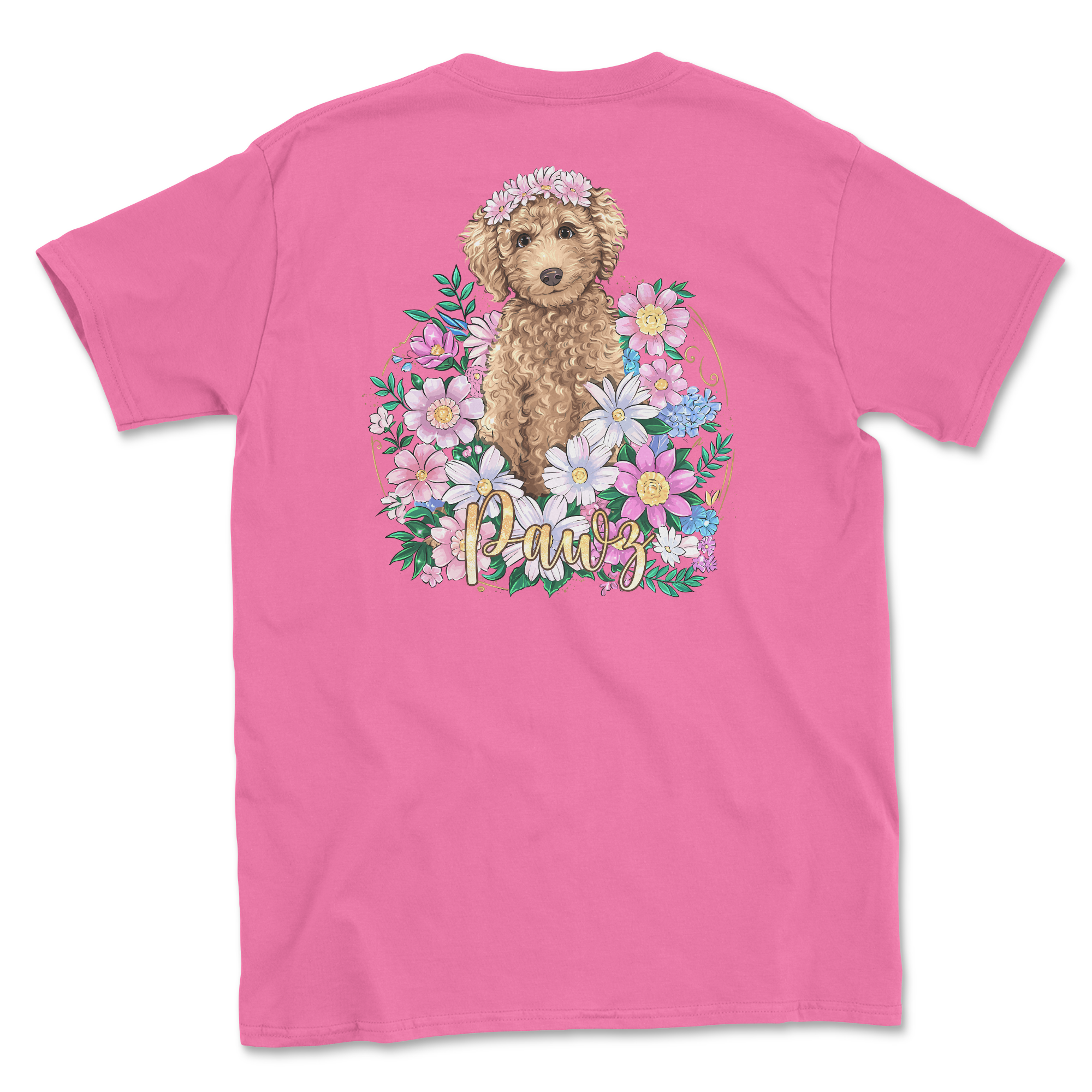 Flowers Doodle (Adult Short Sleeve T-Shirt)