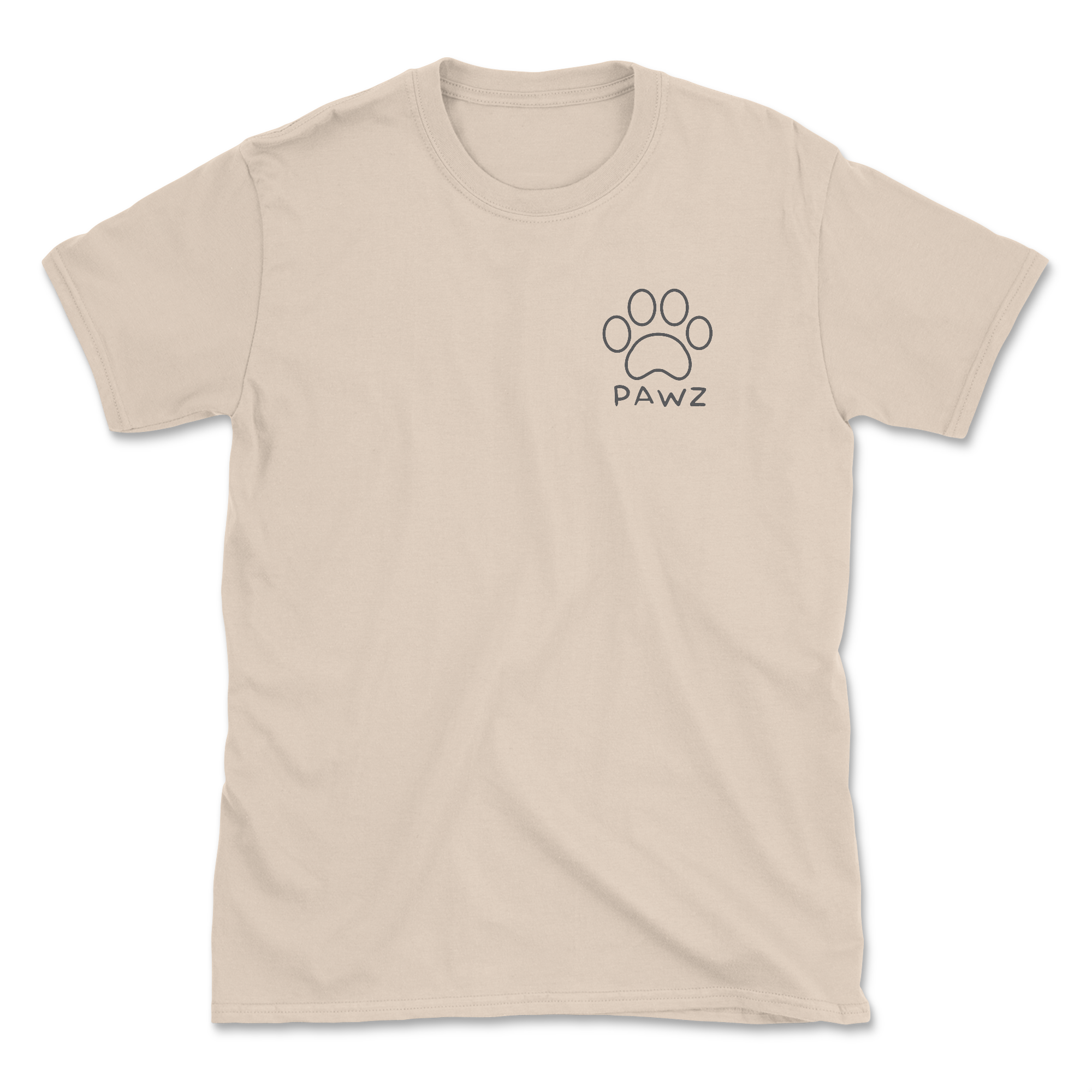 Tulips Paw (Adult Short Sleeve T-Shirt)