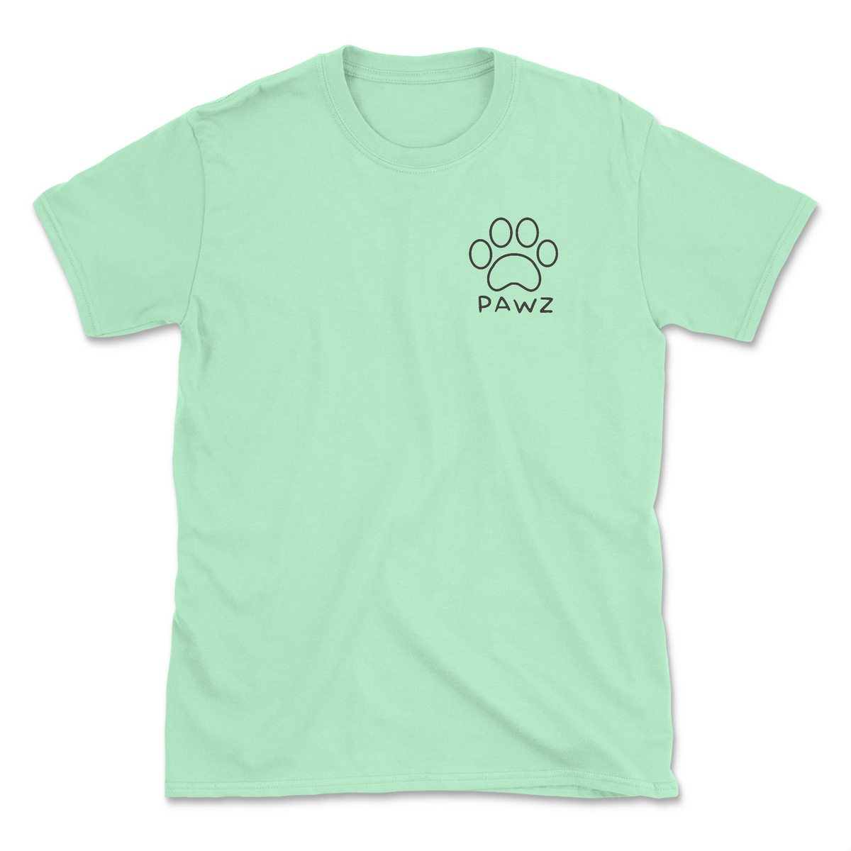 Peace, Earth, Pawz (Adult Short Sleeve T-Shirt)