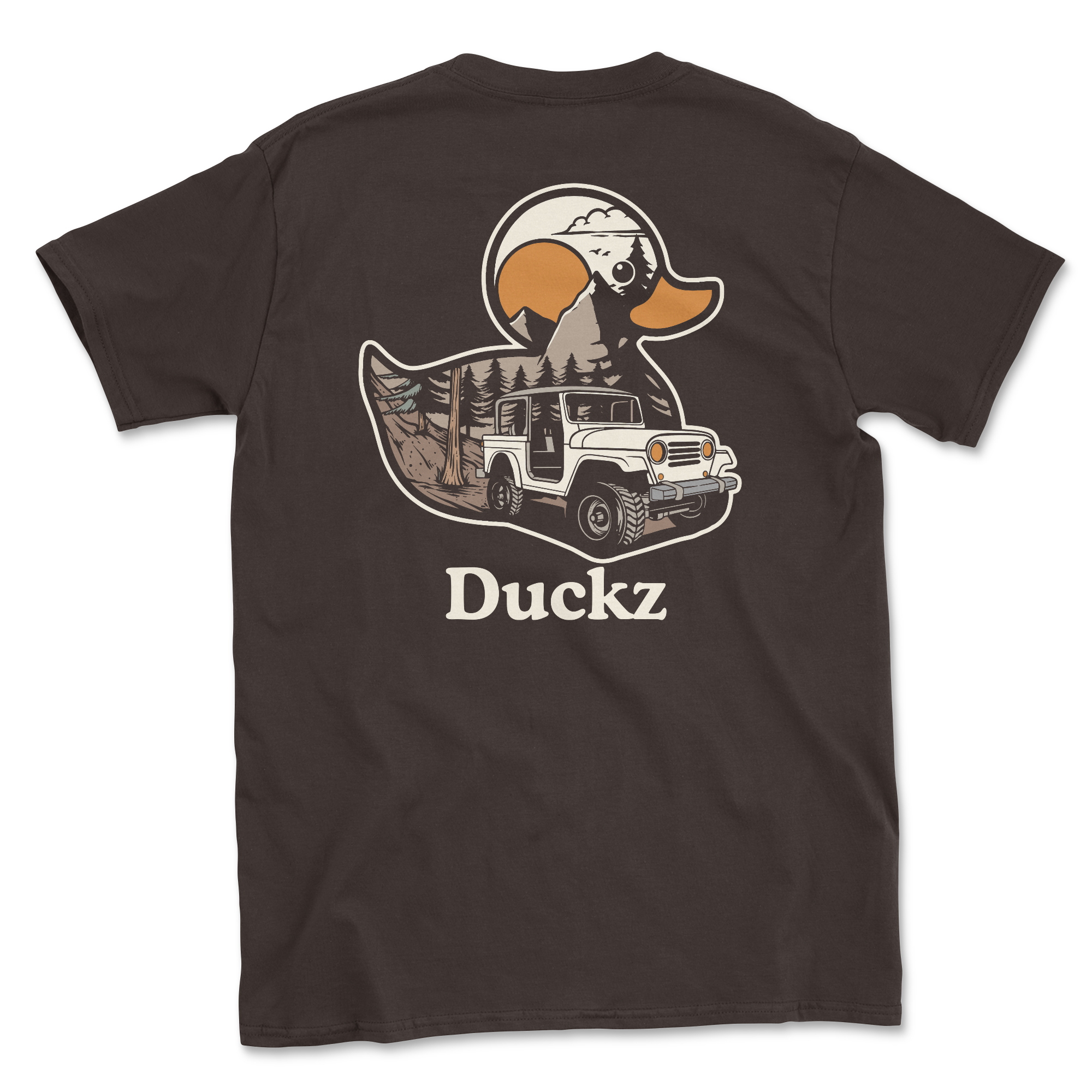 Wilderness Wheels (Adult Short Sleeve T-Shirt)