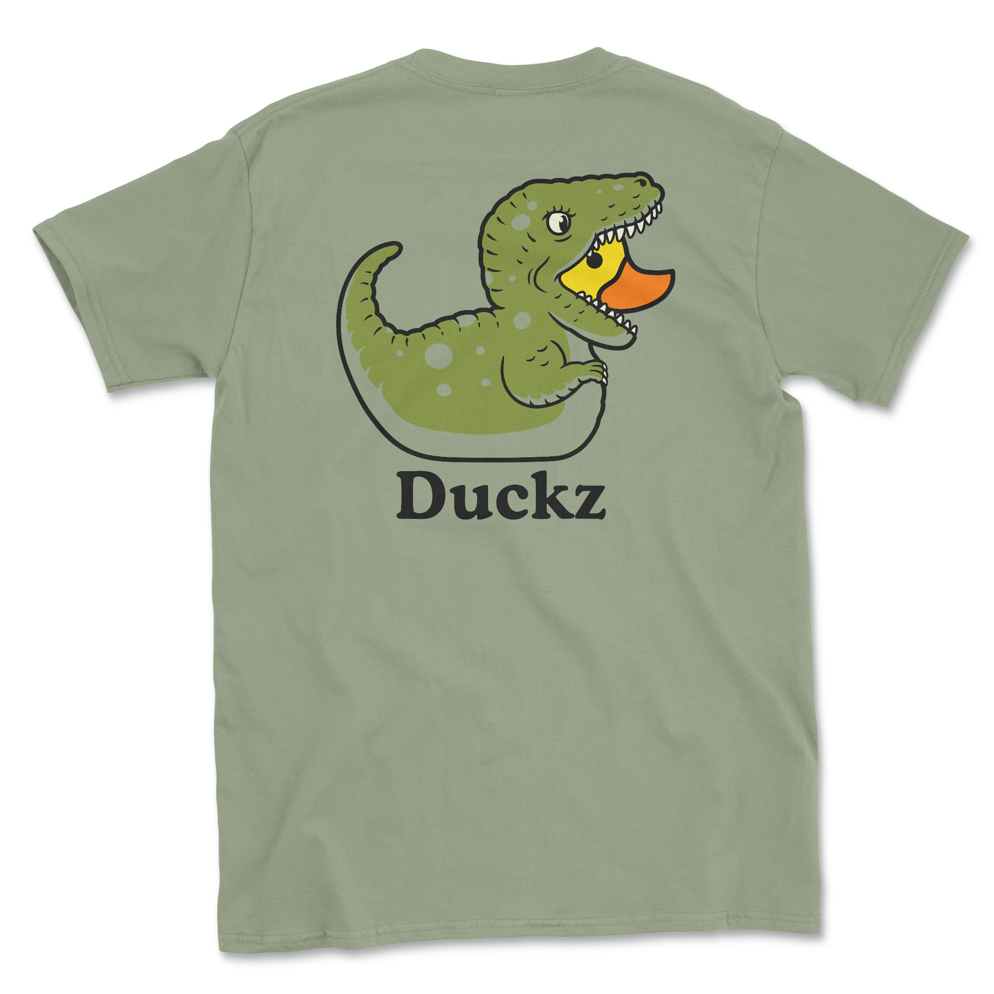 Dino Duck (Adult Short Sleeve T-Shirt)