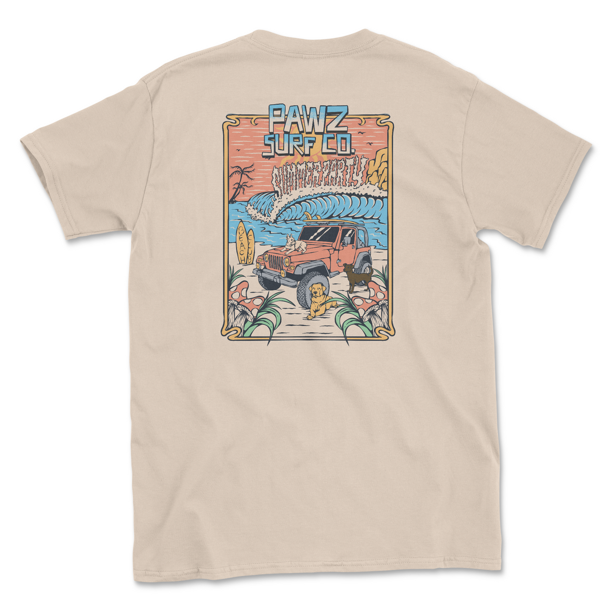 Summer Party (Adult Short Sleeve T-Shirt)