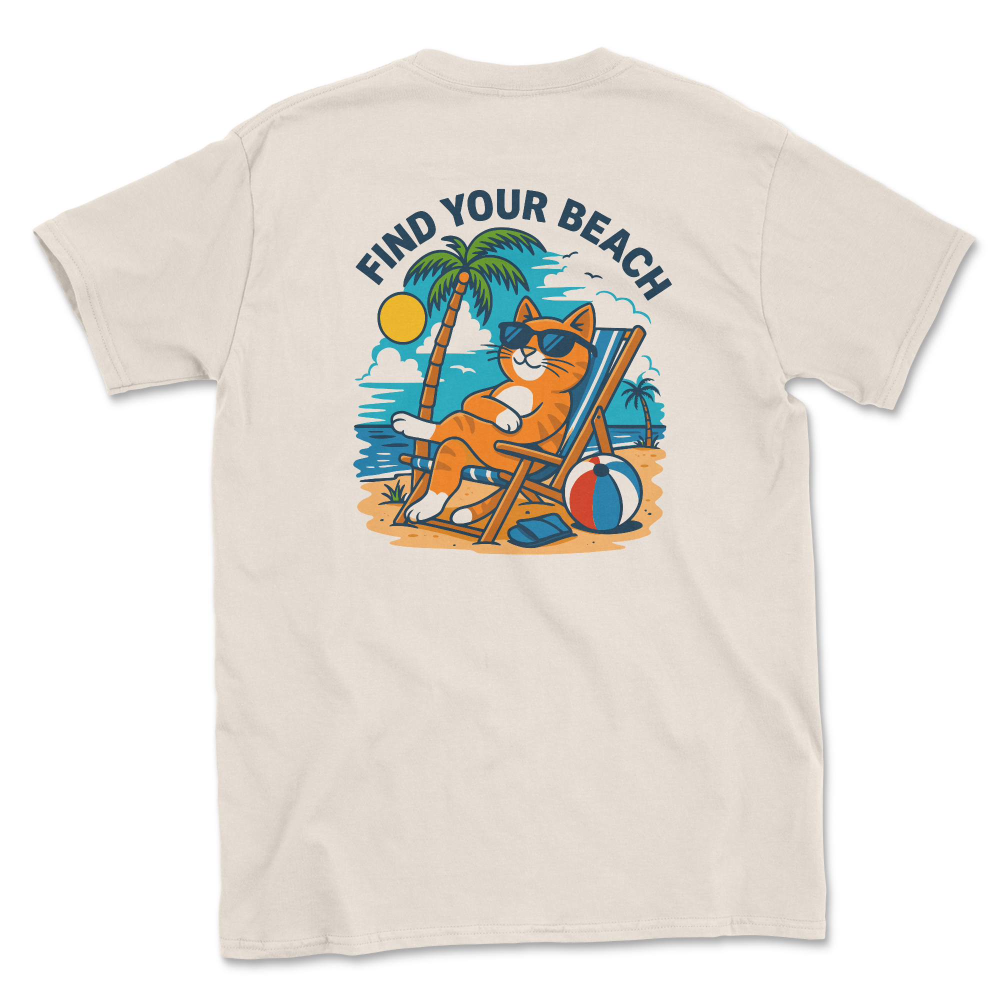 Find Your Beach (Adult Short Sleeve T-Shirt)