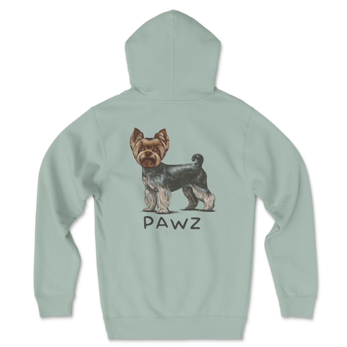 Yorkie - Sage (Adult Hoodie)