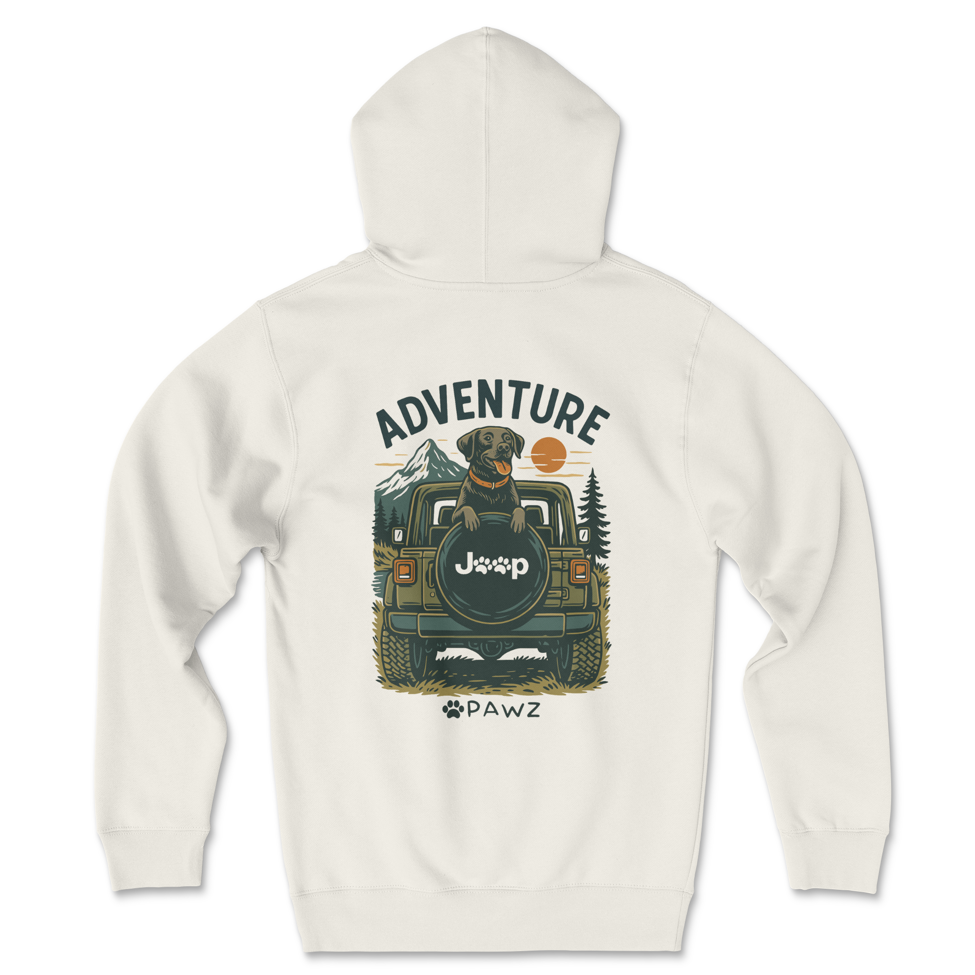 Mountain Cruiser (Adult Hoodie)