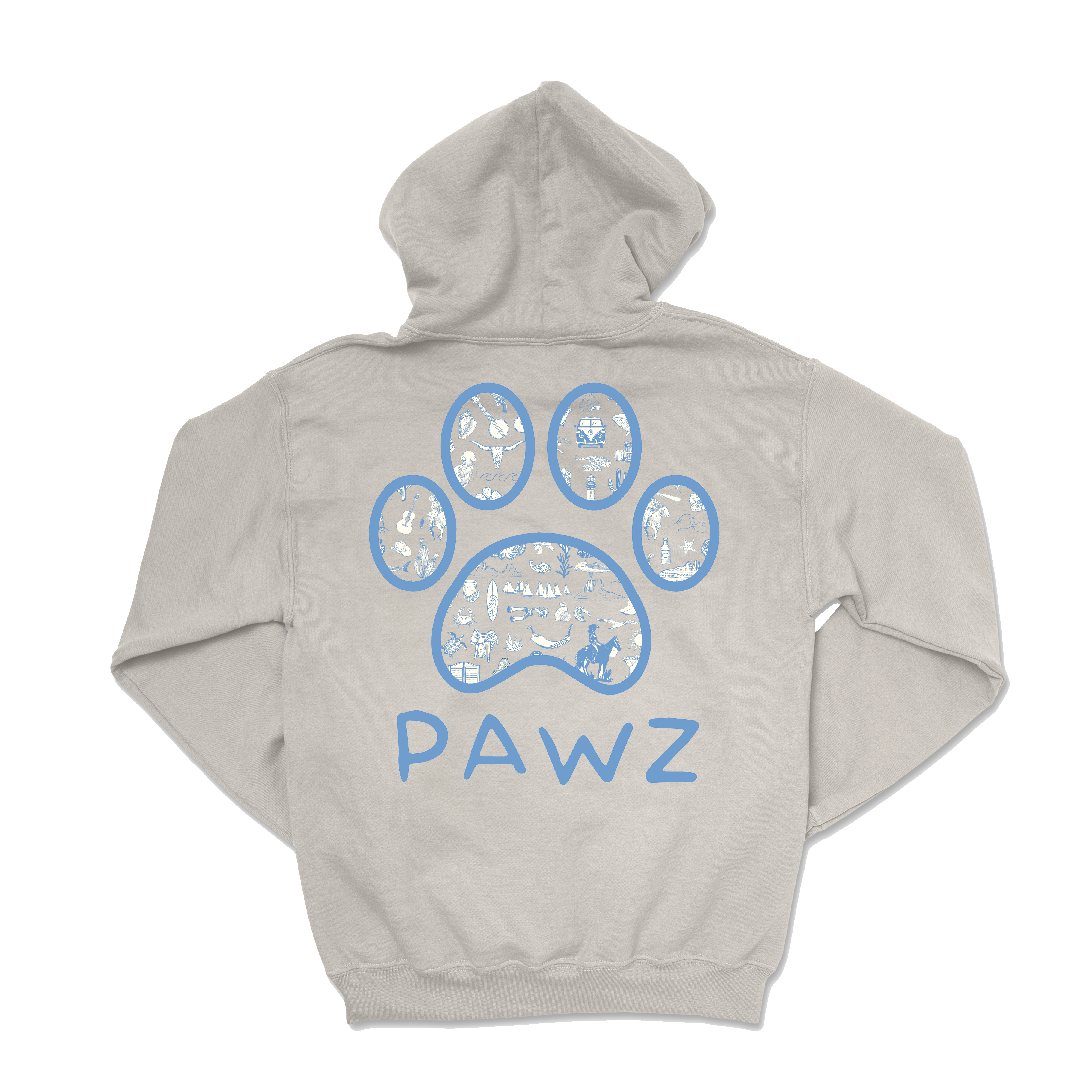 Coastal Cowgirl (Adult Hoodie)