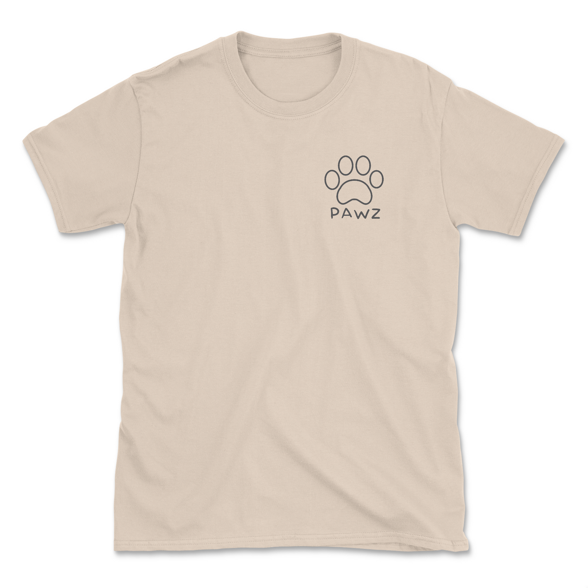 Tulips Paw (Adult Short Sleeve T-Shirt)