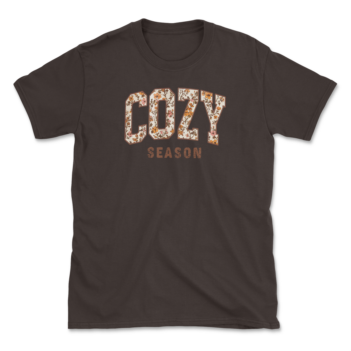 Cozy Season (Front Print) (Adult Short Sleeve T-Shirt)