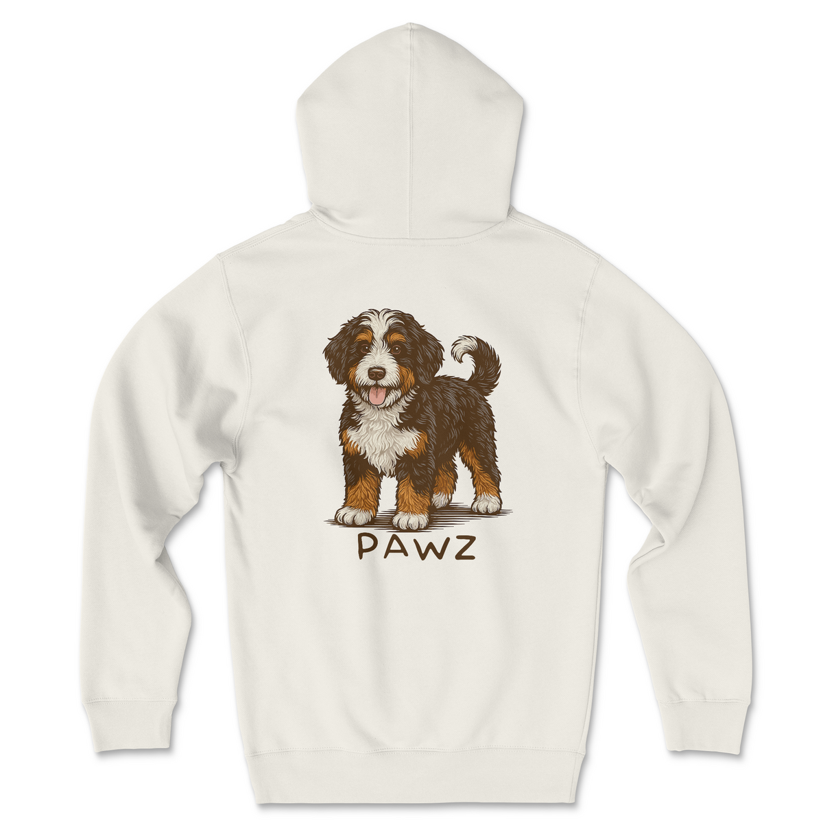 Bernedoodle (Adult Hoodie)