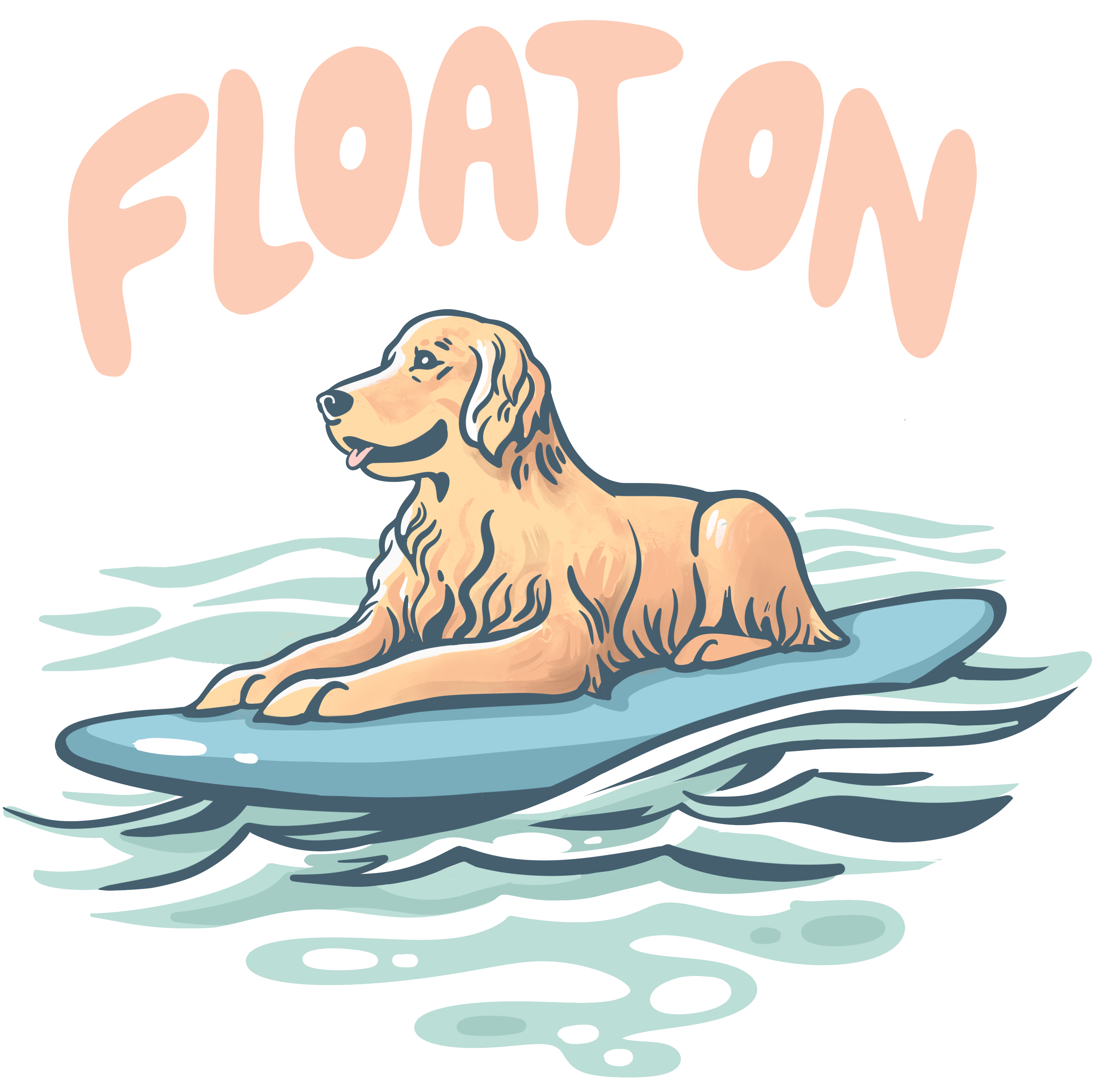 Float On (Adult Short Sleeve T-Shirt)