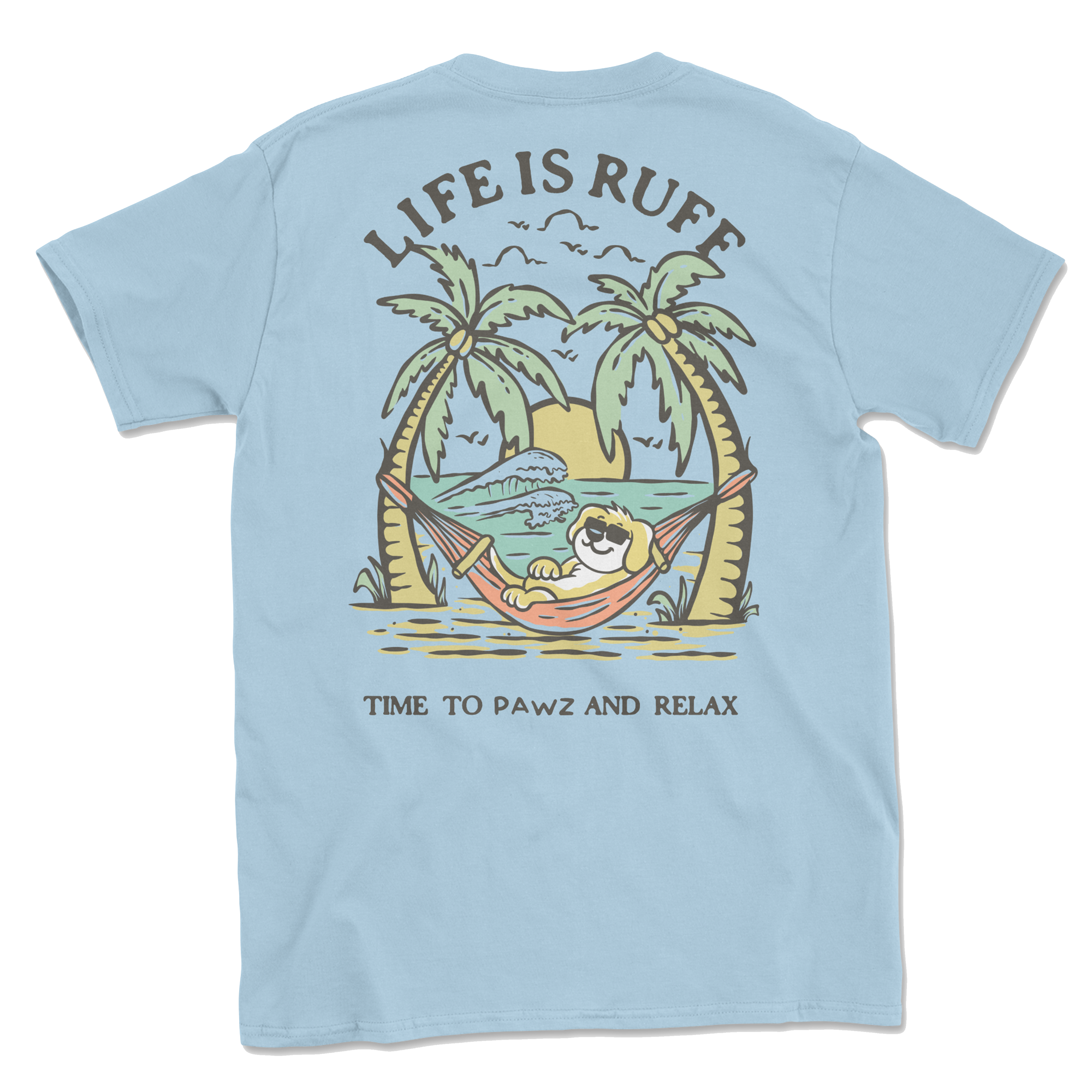 Life is Ruff (Adult Short Sleeve T-Shirt)
