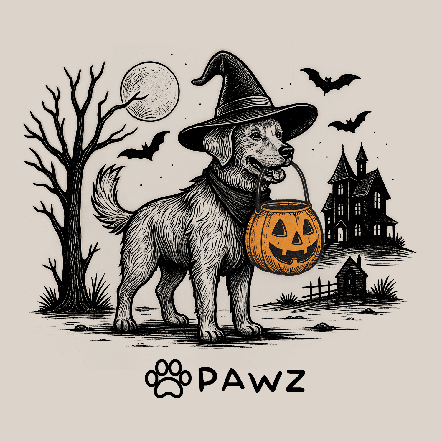 Wicked Woof (Adult Short Sleeve T-Shirt)