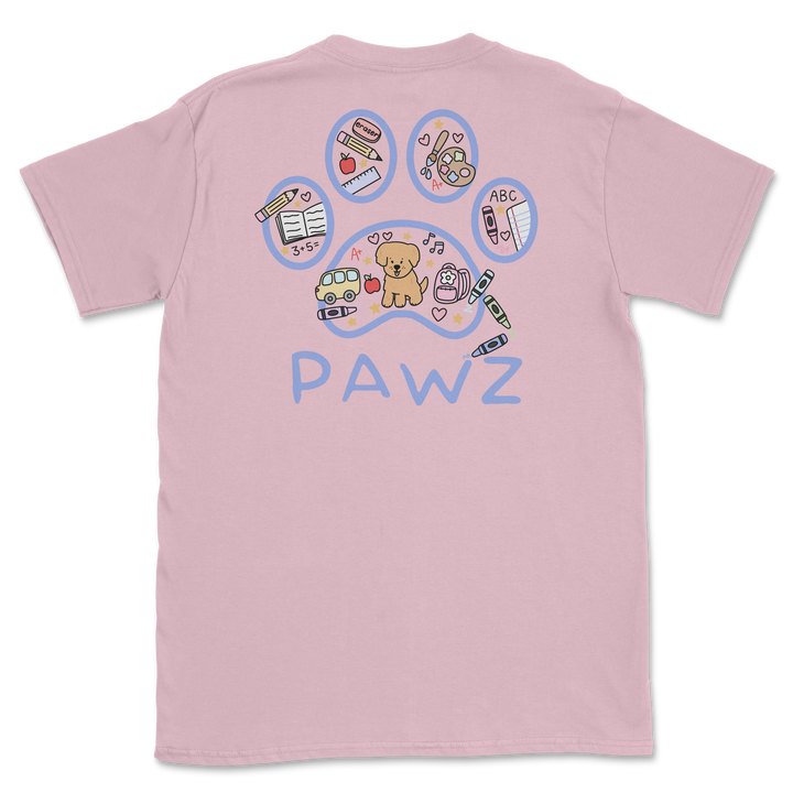 Back To School Pawz (Adult Short Sleeve T-Shirt)